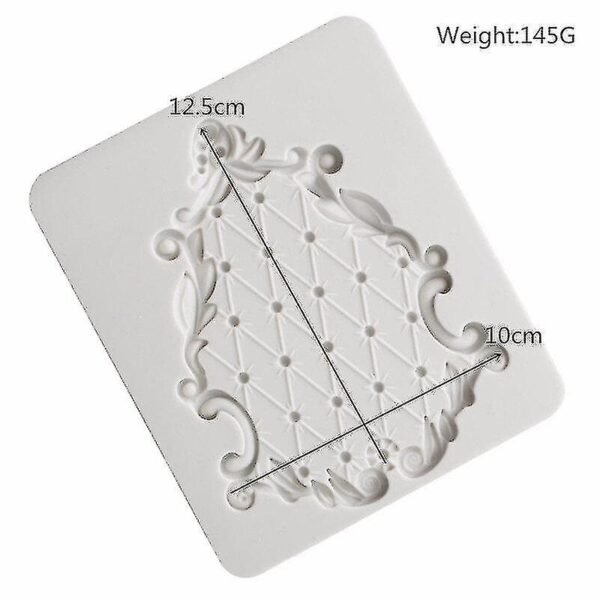 mirror frame fondant mould