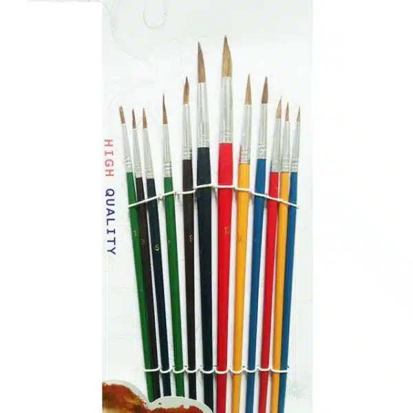 Artist Painting Brushes - 6pcs - Image 2