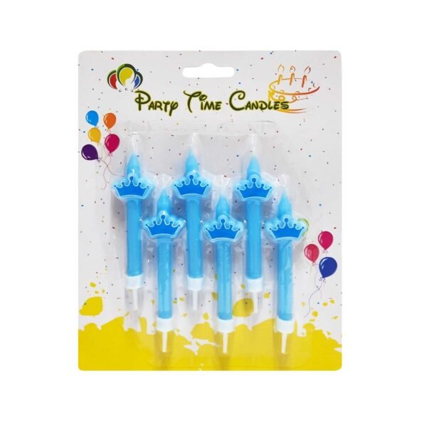 crowns-blue prince candle