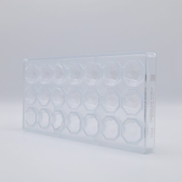 Chocolate World Polycarbonate Chocolate Mould Diamond CW1024 - Image 2