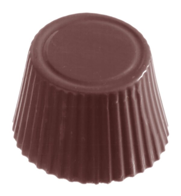 Chocolate World Polycarbonate Chocolate Mould Cup Round CW1002