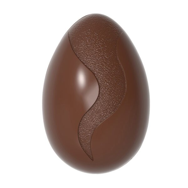 Chocolate World Polycarbonate Chocolate Mould Egg With Flame 70 Mm - Nora Chokladskola Ab CW12107
