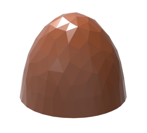 Chocolate World Polycarbonate Chocolate Mould Bullet Facet CW1923