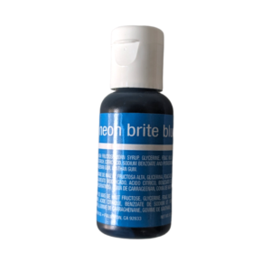 Chefmaster Liqua Gel - Neon Brite Blue 20ml