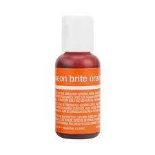 Chefmaster Liqua Gel - Neon Brite Orange 20g