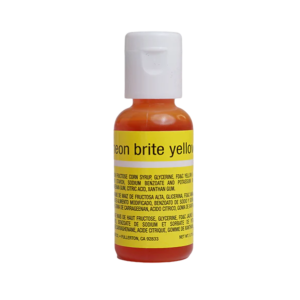 Chefmaster Liqua Gel - Neon Brite Yellow 20ml