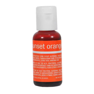 Chefmaster Liqua Gel - Sunset Orange 20ml