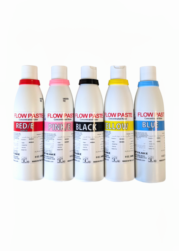 Kopykake Flow Paste 240ml Essential Pack of 5.