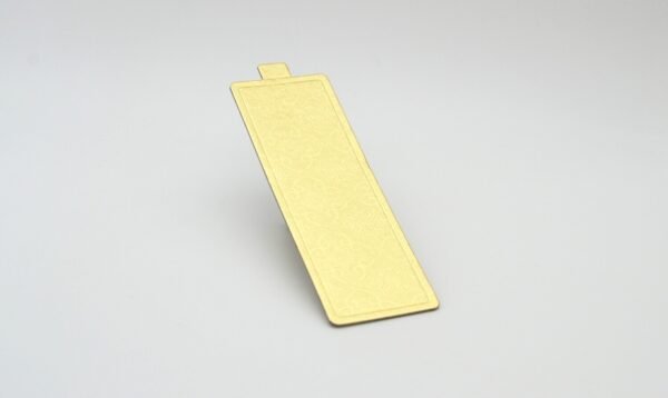 Mini Rectangle Gold Cake Board