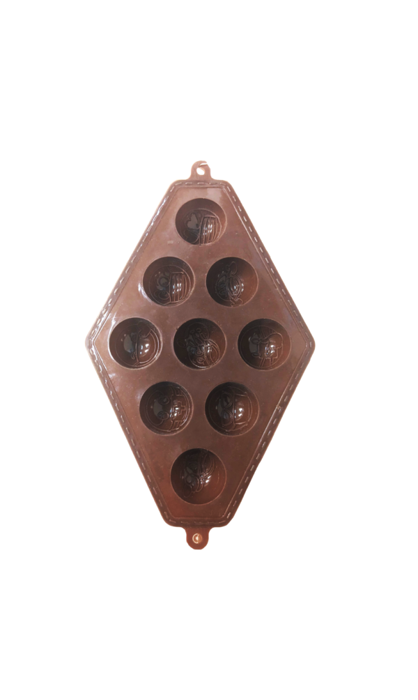 Smiley Mask Face Chocolate Silicone Mould