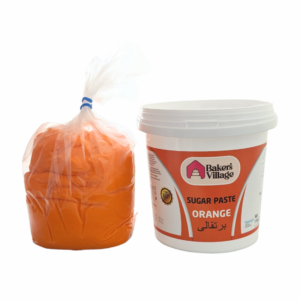 Bakers Village Orange Fondant 1kg