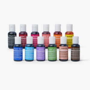 Chefmaster liqua gel 12 pieces