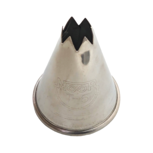 Piping Nozzle Tip T-6 Open Teeth