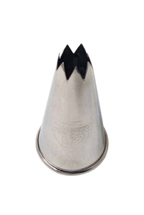 Piping Nozzle Tip T-7 Open Teeth