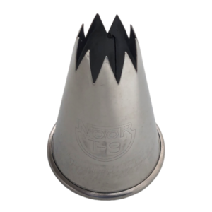Piping Nozzle Tip T-9 Open Teeth