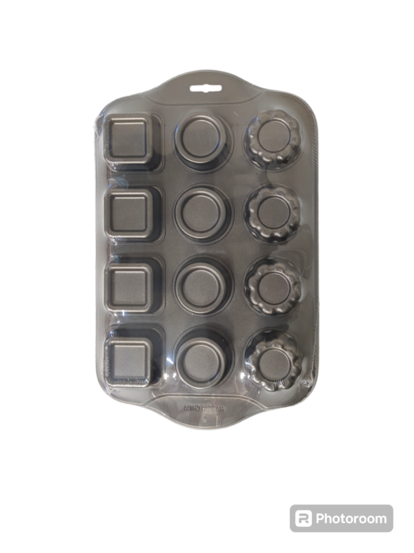 12 Cavity Flower, Round, Square