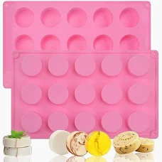 15 Cavity Cylinder Shaped Silicone Mould new
