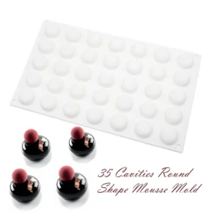 35 Cavity mini round mould