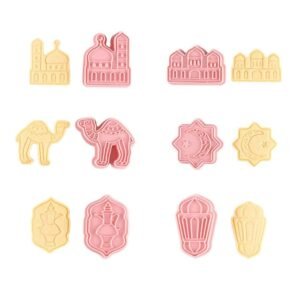 Arabic Theme Cookie Cutters Set of 6pcs