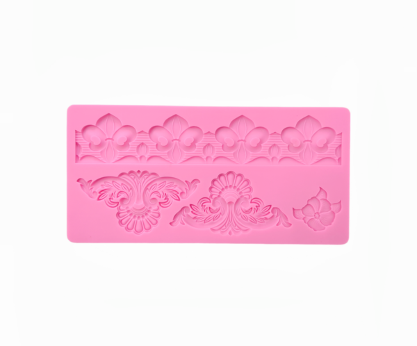 Cake Decorating Lace Mat Silicone Mould Version-19  1pc - Image 2