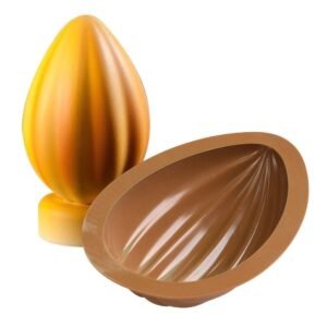 Cocoa Bean Half Egg Mould