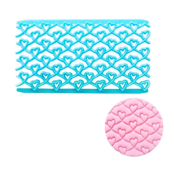 Heart Embosser For Fondant Cupcake Cake Mold