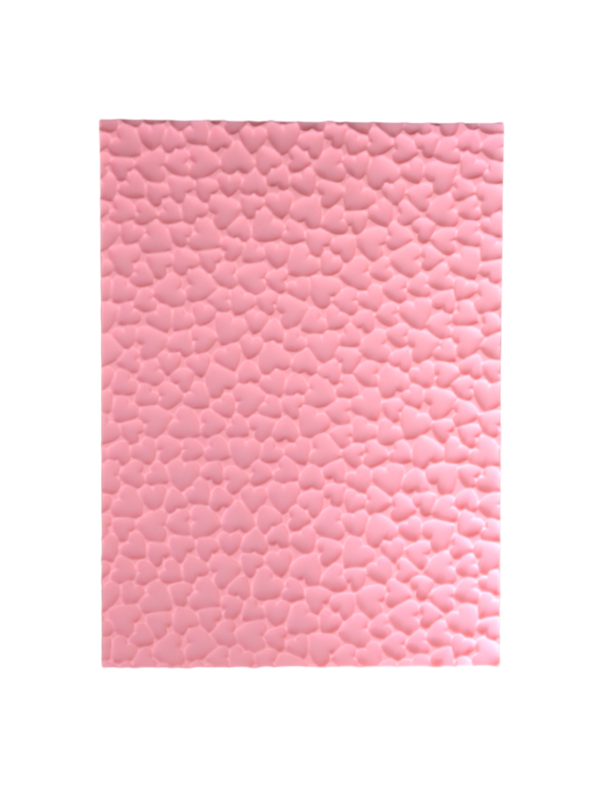 Heart Scale Mat 3D Silicone Chocolate silicone Mould