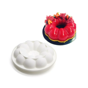Large Flower Shaped Mousse Cake Silicone Mould 1