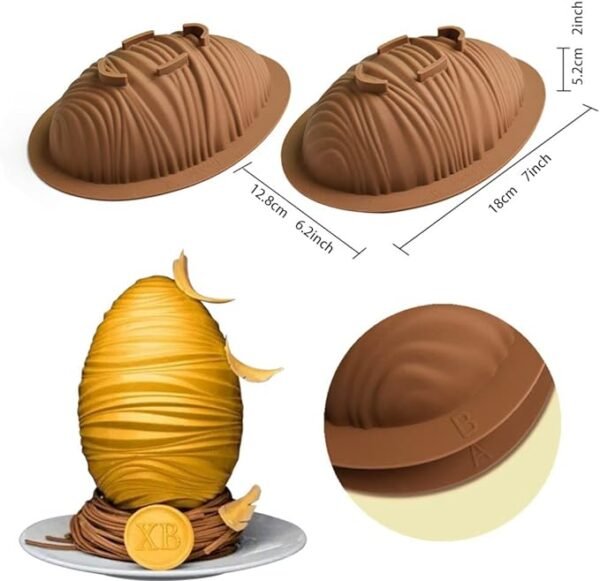 Large engraved Egg Size