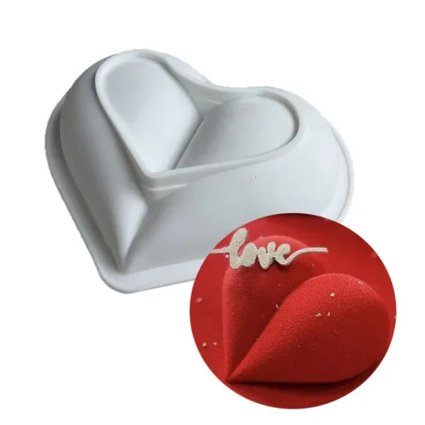 Love Heart Silicone mould