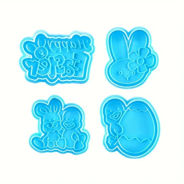 Rabbit Duck Cookie Cutter Set of 4Pcs
