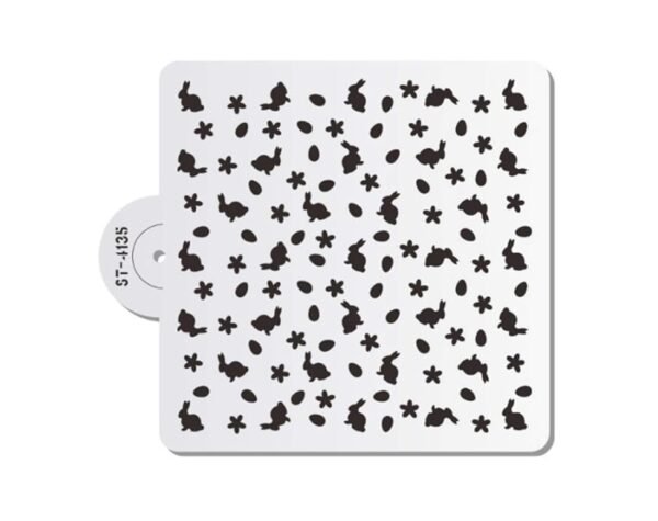 Rabbit Egg Flower Shape Stencils