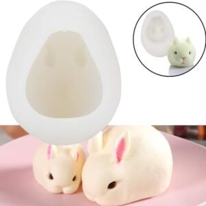 Rabbit Shape 3D Silicone Fondant