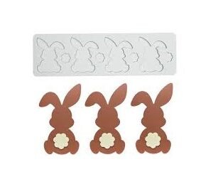 Rabbit Shaped Cake Decorating Lace Mat 1Pc