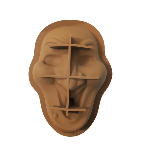 Scary Face silicone mould version-5 1