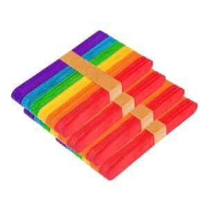 Multi Colour Ice cream Sticks