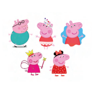Peppa Pig Pre Cut