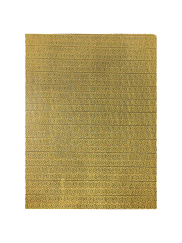 Yellow Puzzle Design Transfer sheet