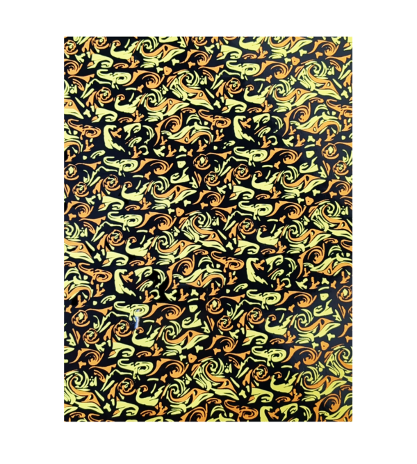 Yellow and Orange Pattern Design